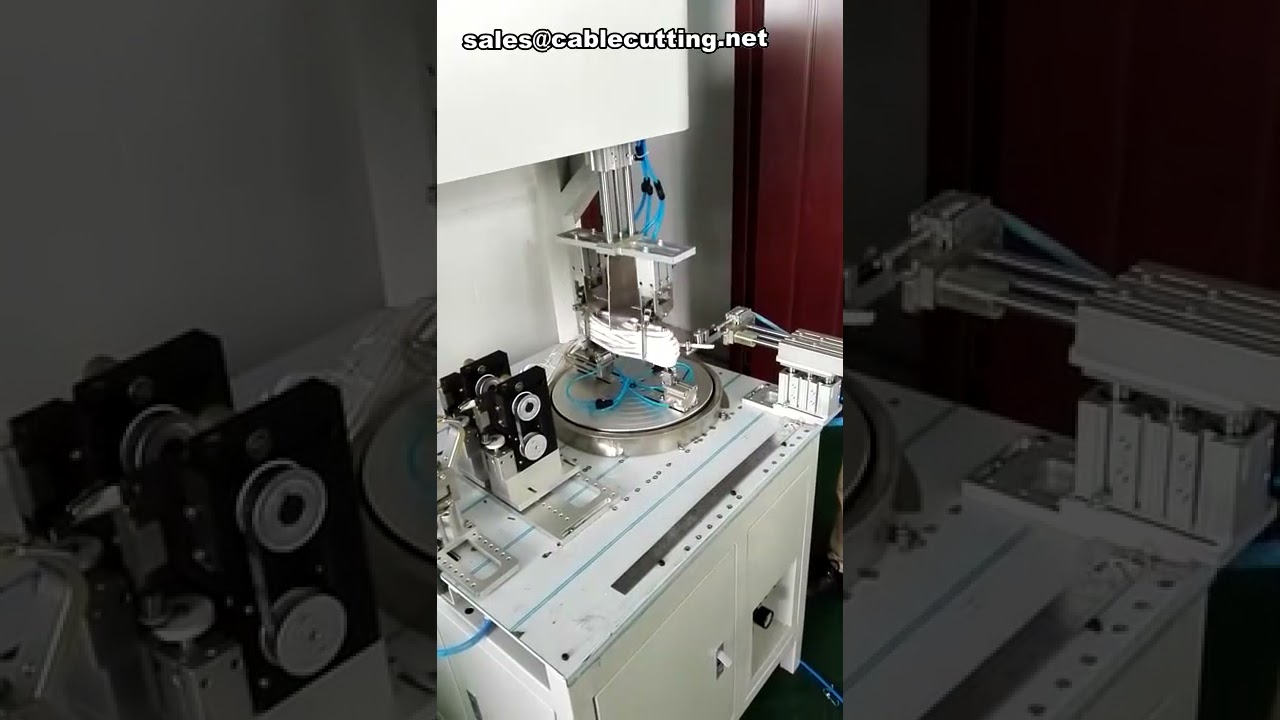 Mesin Gulung dan Rounding Kawat Otomatis untuk Industri