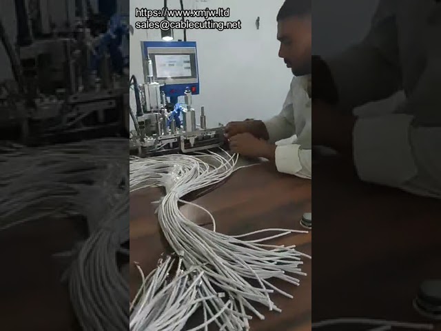 Mesin Soldering Konektor USB Otomatis & Pembuat Kabel Data/Pengisi Daya