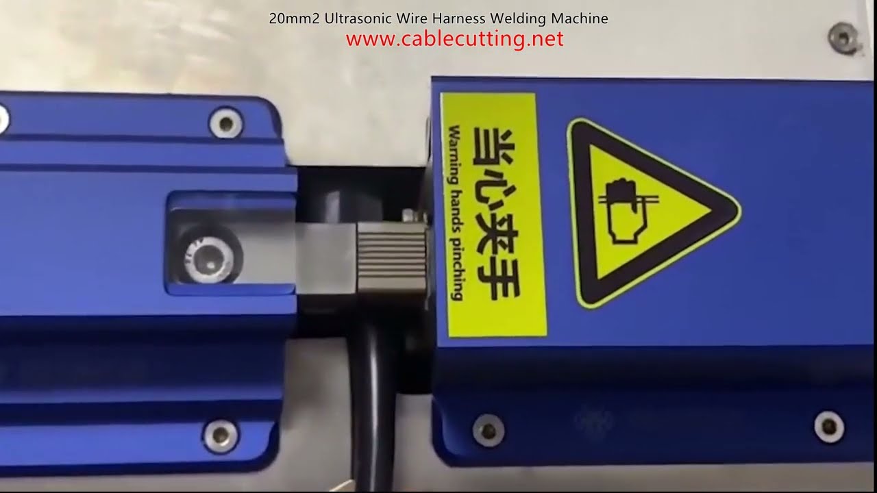 Mesin Las Ultrasonik Wire Harness 20mm2 – Solusi Otomatis untuk Kabel Industri