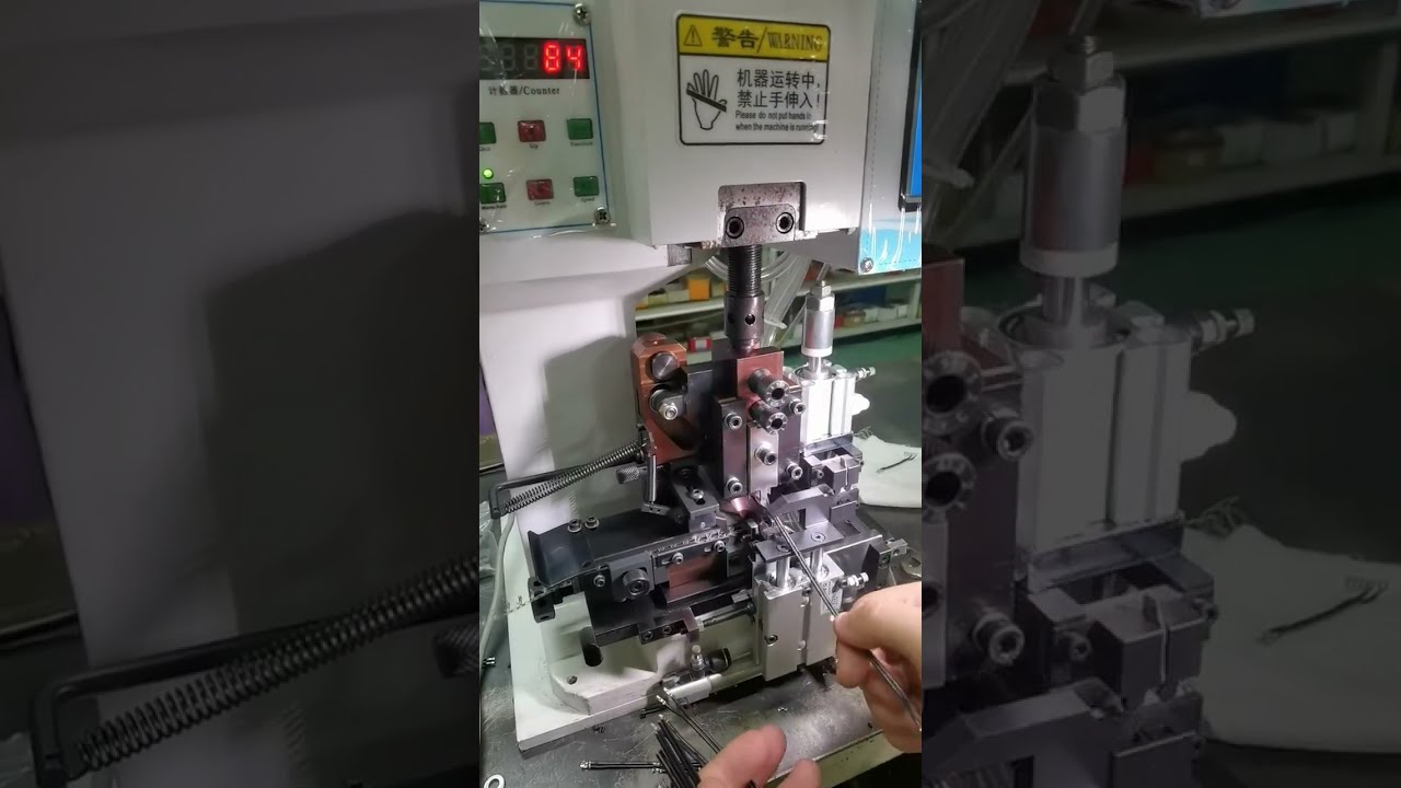 Mesin Stripping & Crimping Kawat Paralel Otomatis - Proses Splitting, Stripping, dan Crimping Nyata #pabrik