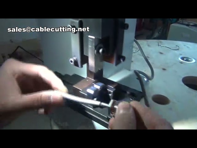 Mesin Crimp Ferrule & Terminal Konektor untuk Pengolahan Wire Harness Profesional