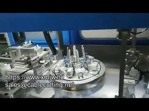 Mesin Otomatis WPM 82: Pemotong, Crimping & Penggulung Selang Kabel dengan Twist Tie