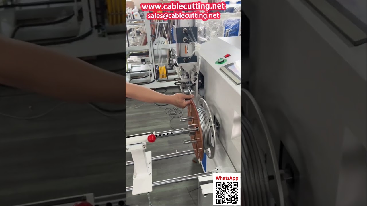 Mesin Otomatis Penghitung, Penggulung, Pemotong, dan Pengikat Kabel Baja - Tingkatkan Efisiensi Produksi