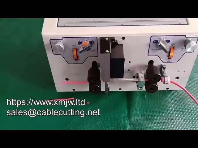 Mesin Stripping dan Pemotong Kawat Aluminium Otomatis WPM 03e Harga Terjangkau