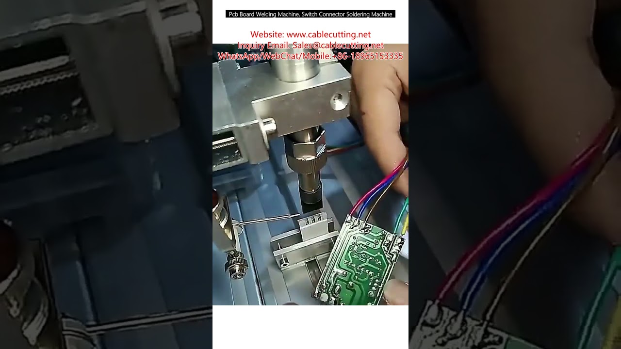 Mesin Las PCB & Solder Konektor Saklar Otomatis – Tingkatkan Efisiensi Produksi Elektronik