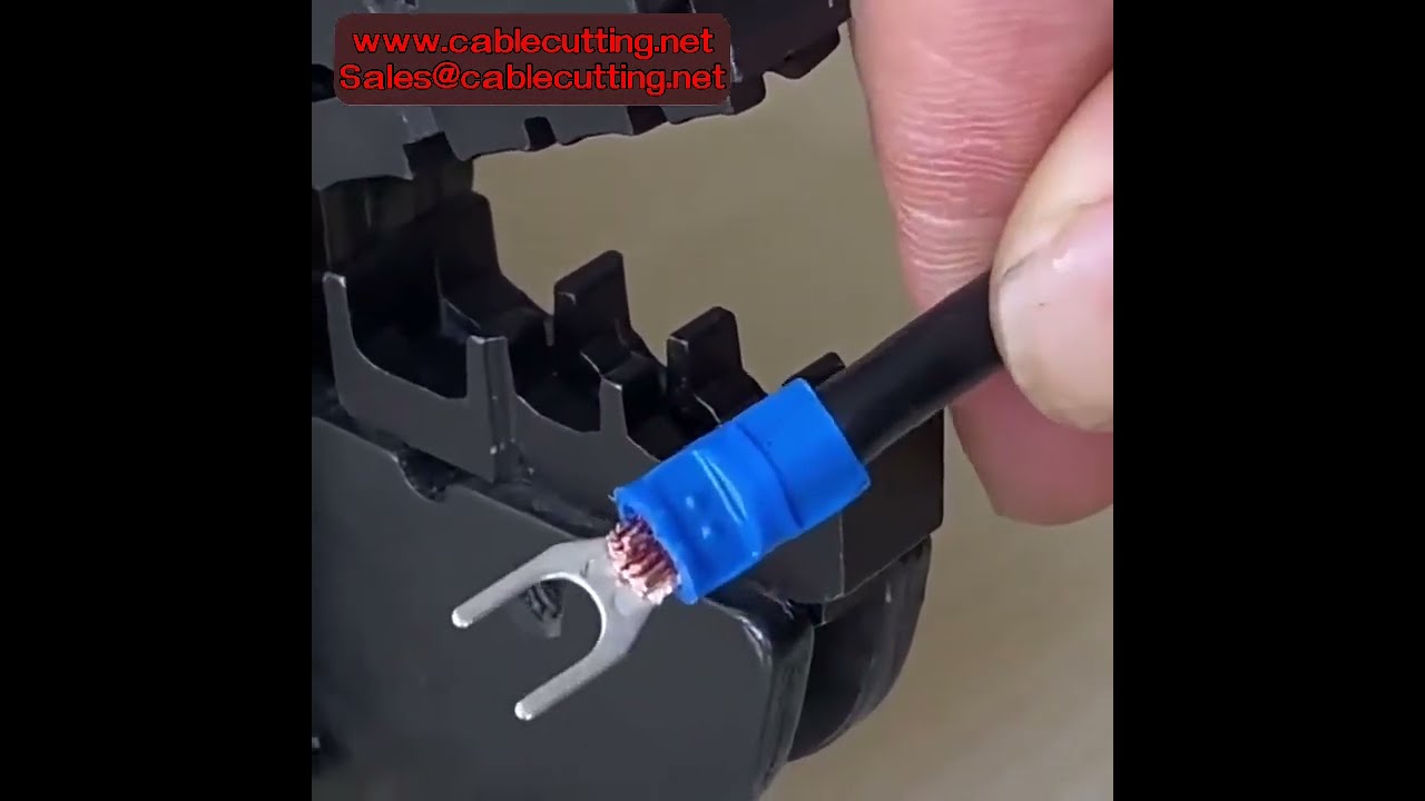 AM-10 Mesin Crimping Terminal Pneumatik untuk Konektor Pre-Insulated Kabel – Alat Manual