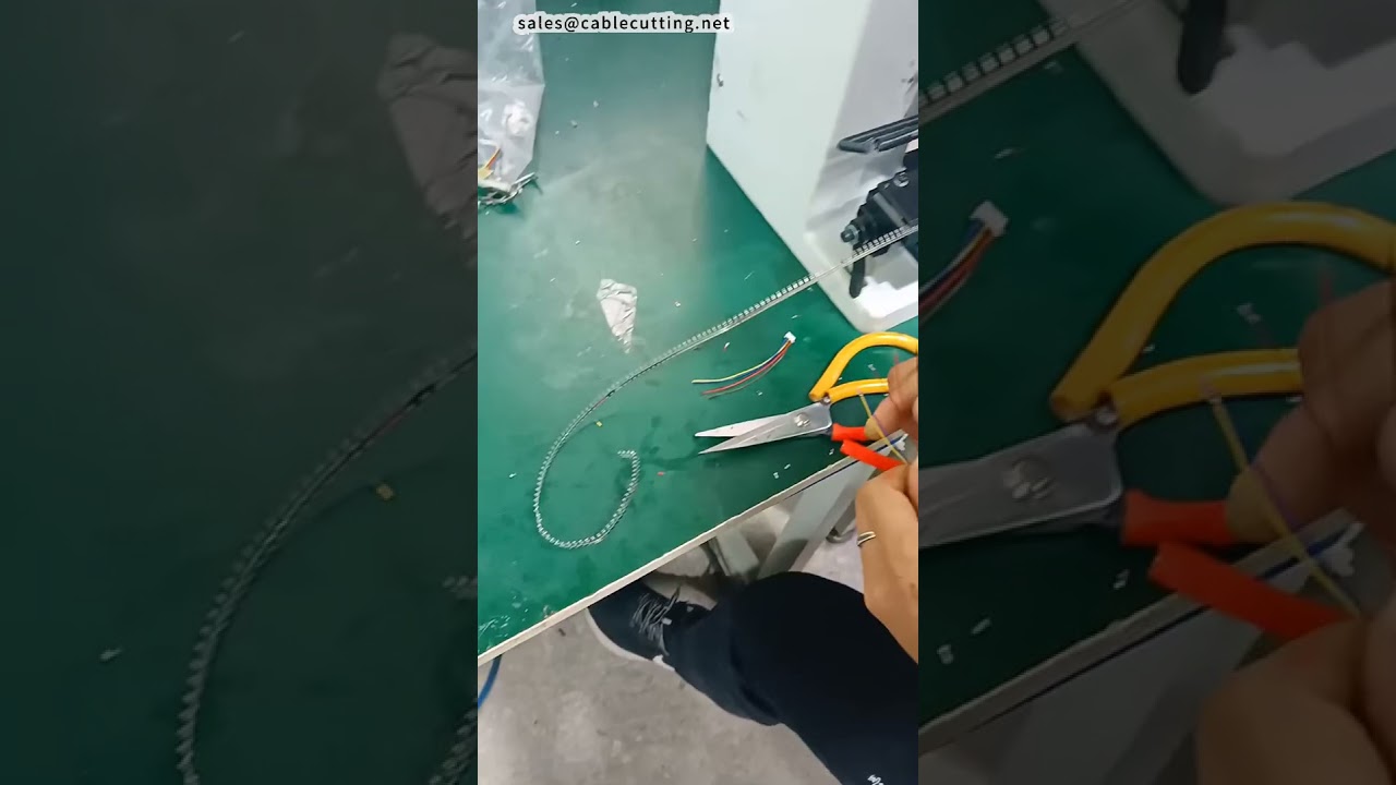 Mesin Stripping & Crimping Kawat Listrik 100% Elektrik, Tanpa Kompresor Udara!