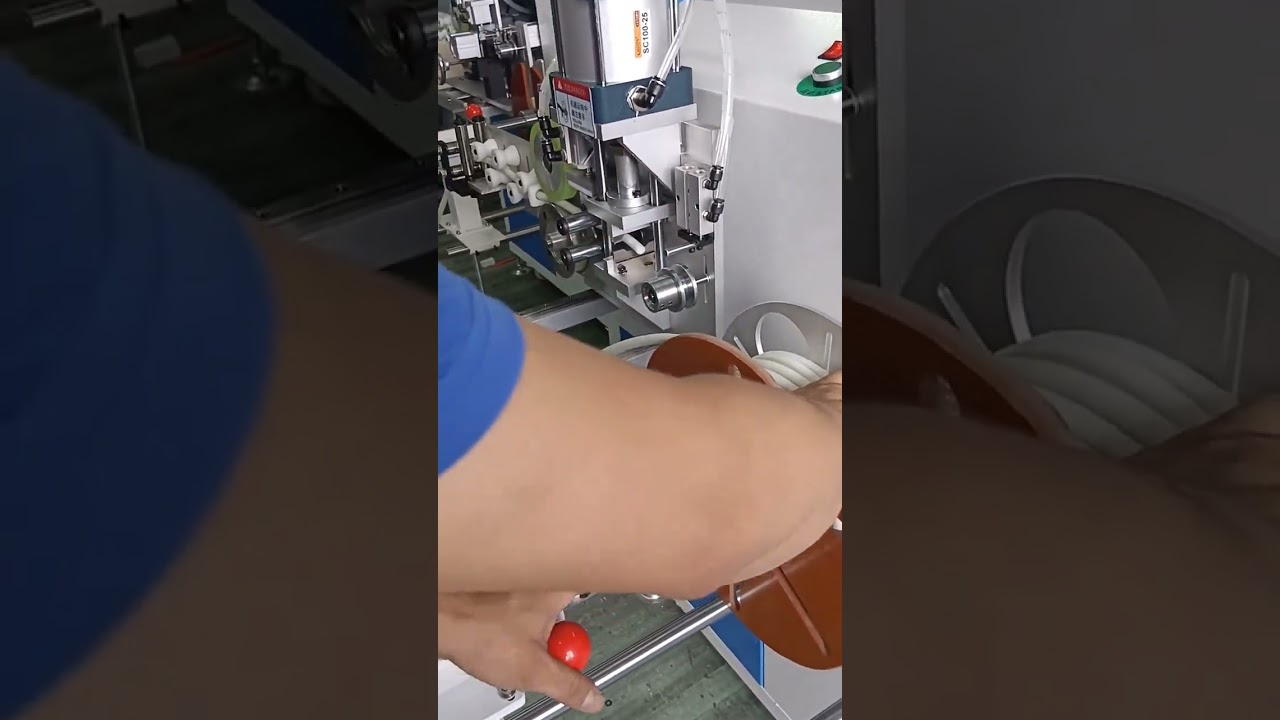 Automatic Wire Meter Counting, Sorting, Cutting, Tube Coiling & Tying Machine 1mm-16mm Diameter