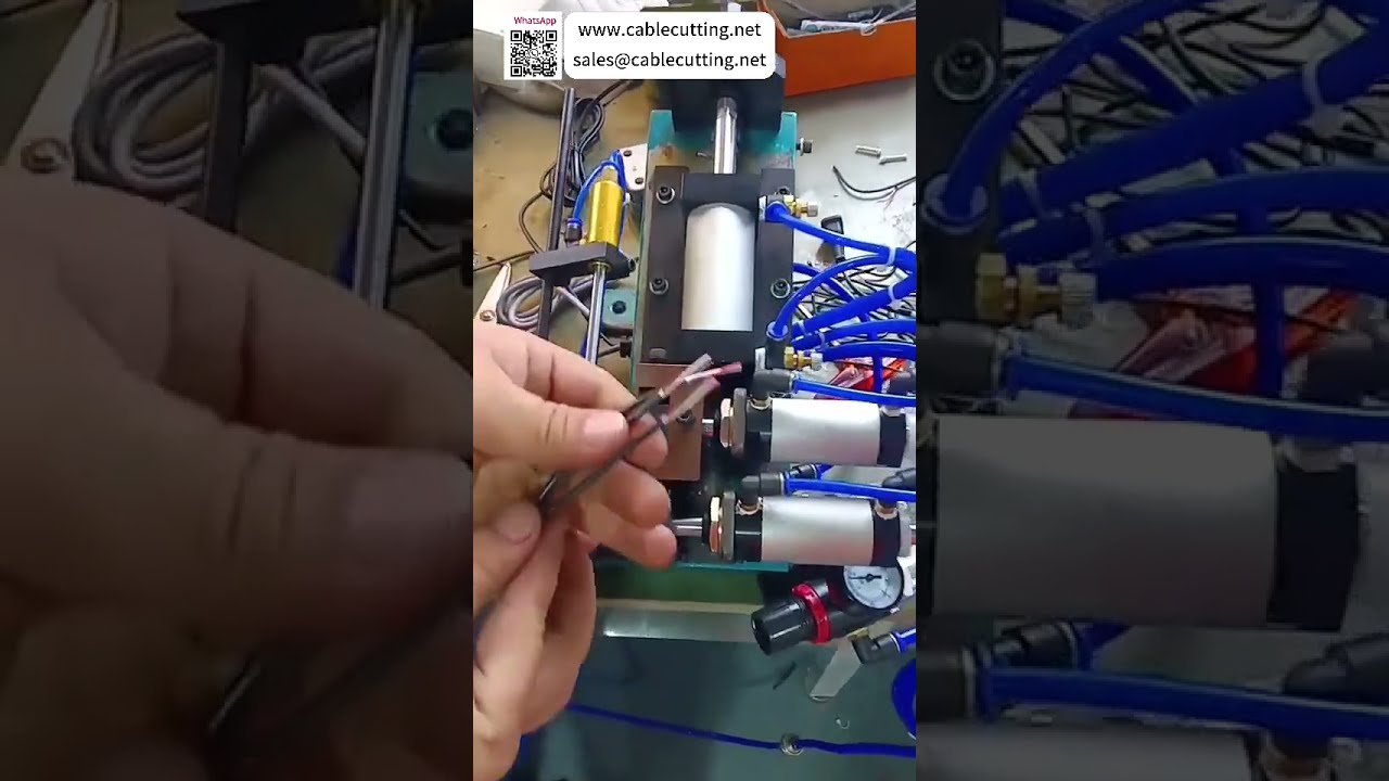 Mesin Pengupas Kabel Model 305 & 3F: Proses Kabel Luar 25mm dan Inti Dalam 20mm