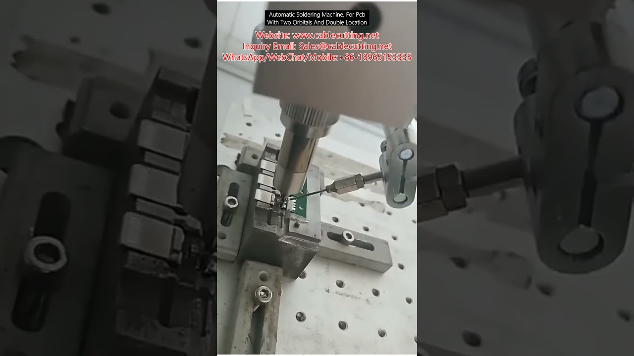 Mesin Soldering Otomatis PCB Dual Orbital & Double Location – Cepat & Presisi