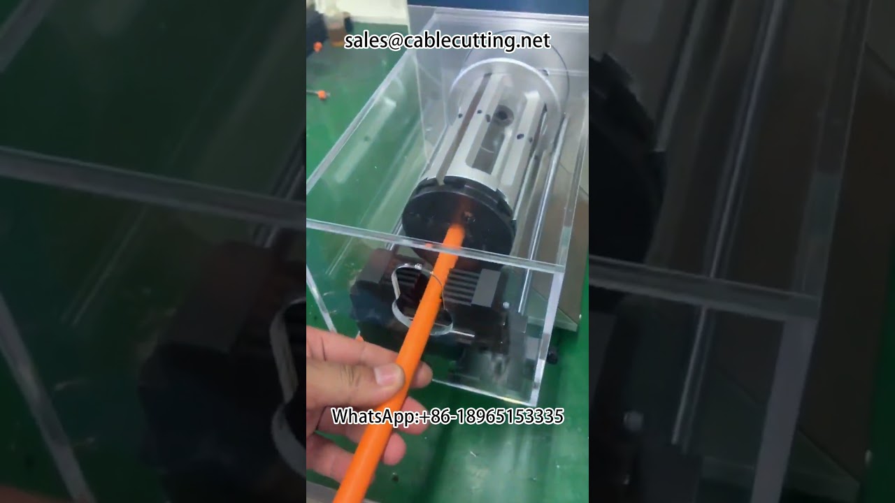 Mesin Pengupas Kabel Koaksial Otomatis | Peralatan Otomatisasi Pabrik | Pemrosesan Wire Harness
