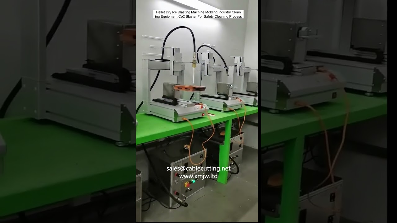 Mesin Pellet Dry Ice Blasting untuk Industri Molding – Pembersihan Aman & Efisien dengan CO2 Blaster