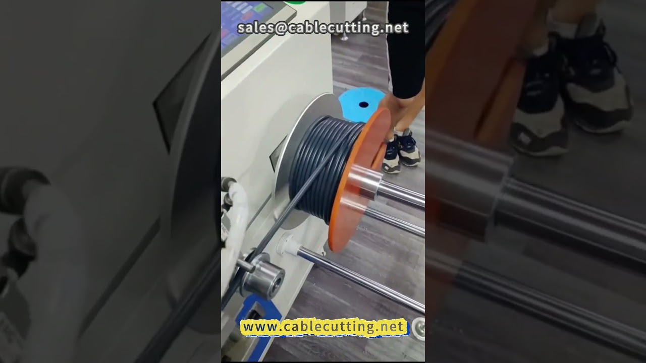 Mesin Penggulung Otomatis untuk Meter Besar dan Kecil | Alat Gulung Kawat Presisi Tinggi