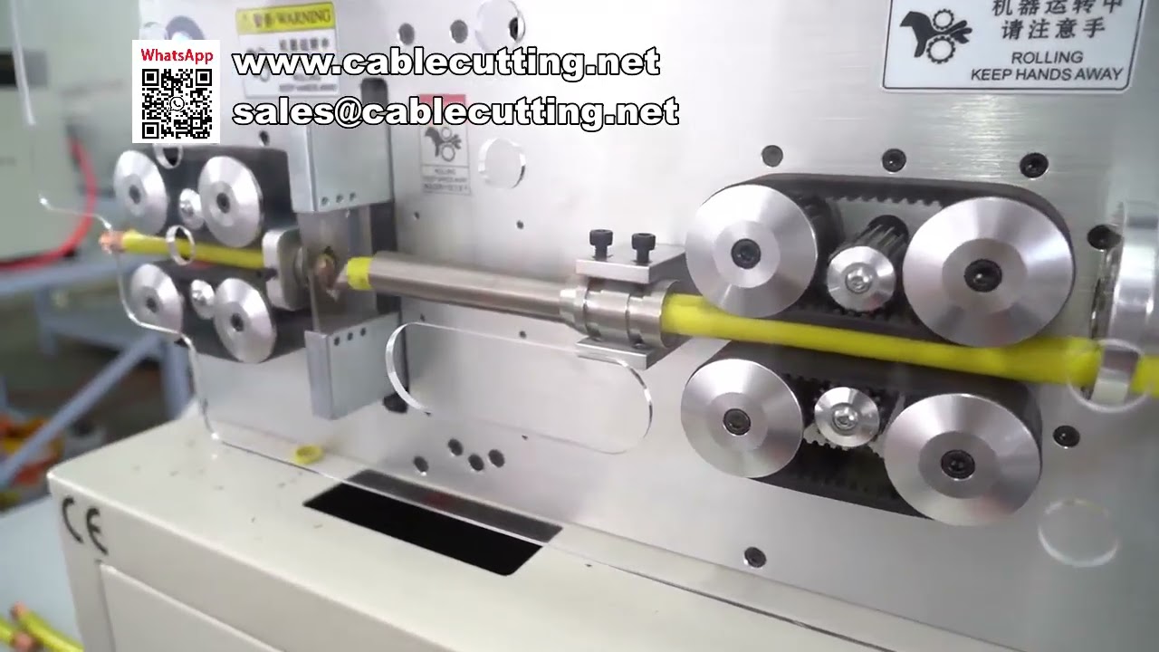 Mesin Pengupas dan Pemotong Kabel Besar 95mm2 Servo Motor dengan Fungsi Angkat Sekrup MAX2-S95