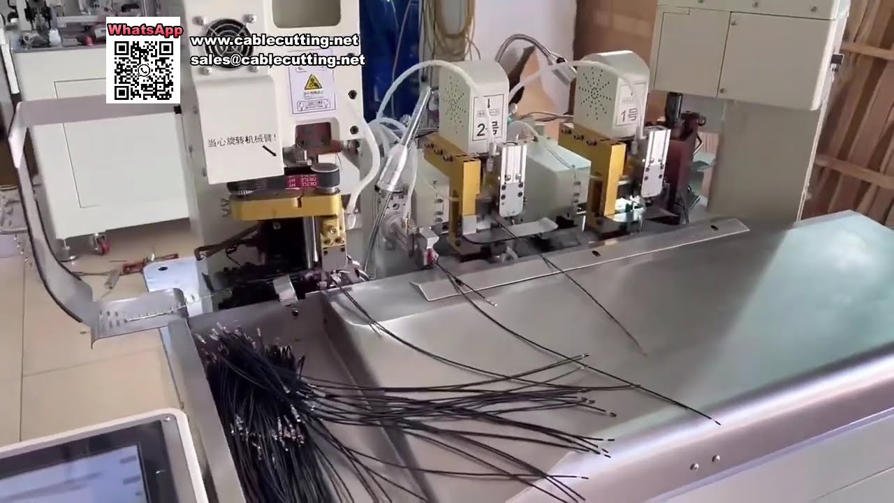 Mesin Crimping Terminal 2-in-1 Cerdas untuk Jalur Produksi Wire Harness