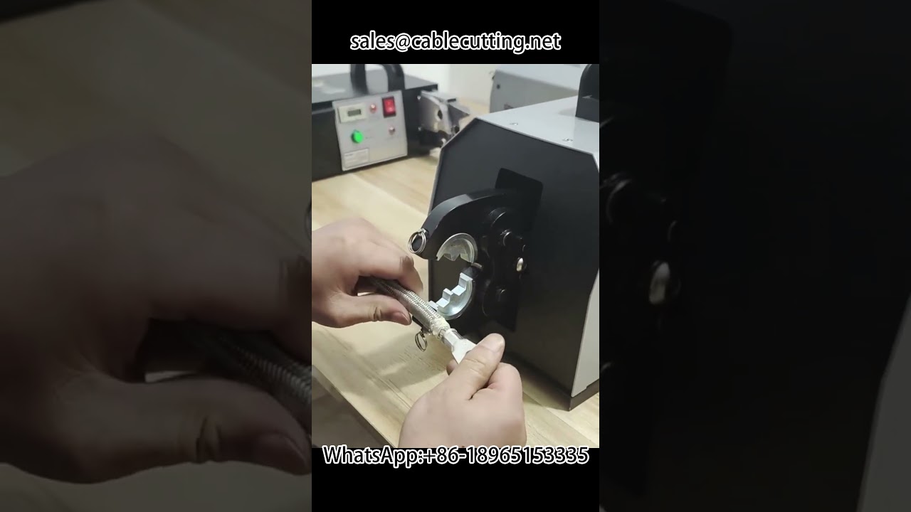 Tang Crimping Pneumatik Heksagonal untuk Kuping Tembaga - Presisi Tinggi
