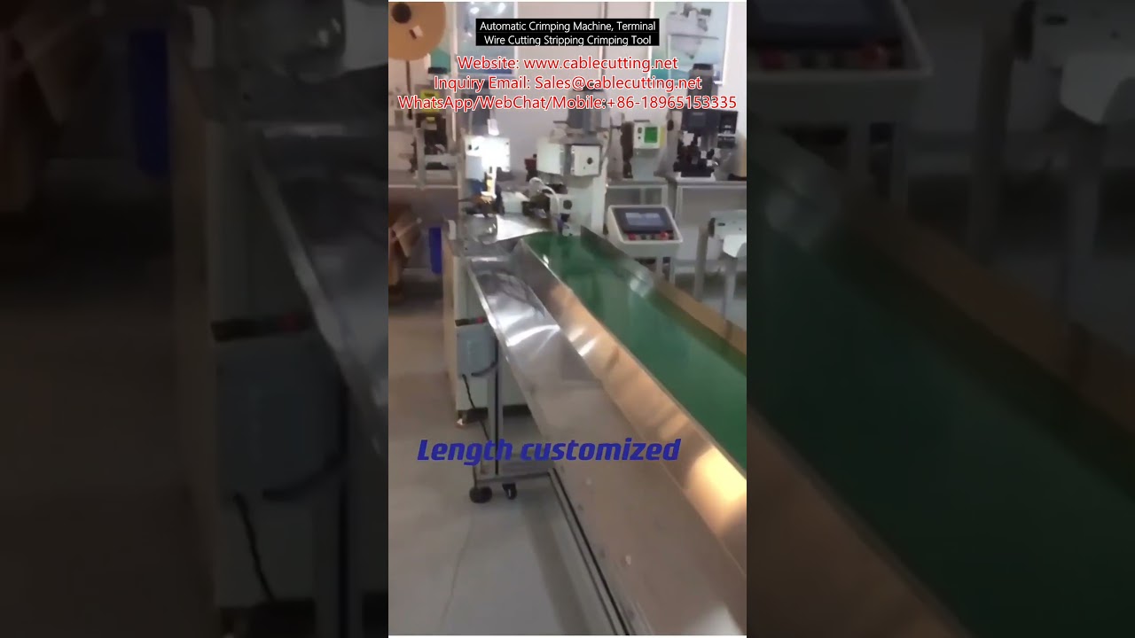 Mesin Crimping Otomatis: Alat Potong, Kupas, dan Crimping Kabel Terminal
