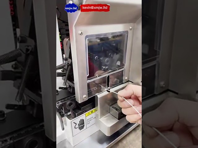 Mesin Pengupas dan Crimping Kawat Servo Motor - Untuk Kawat Enamel dan PVC