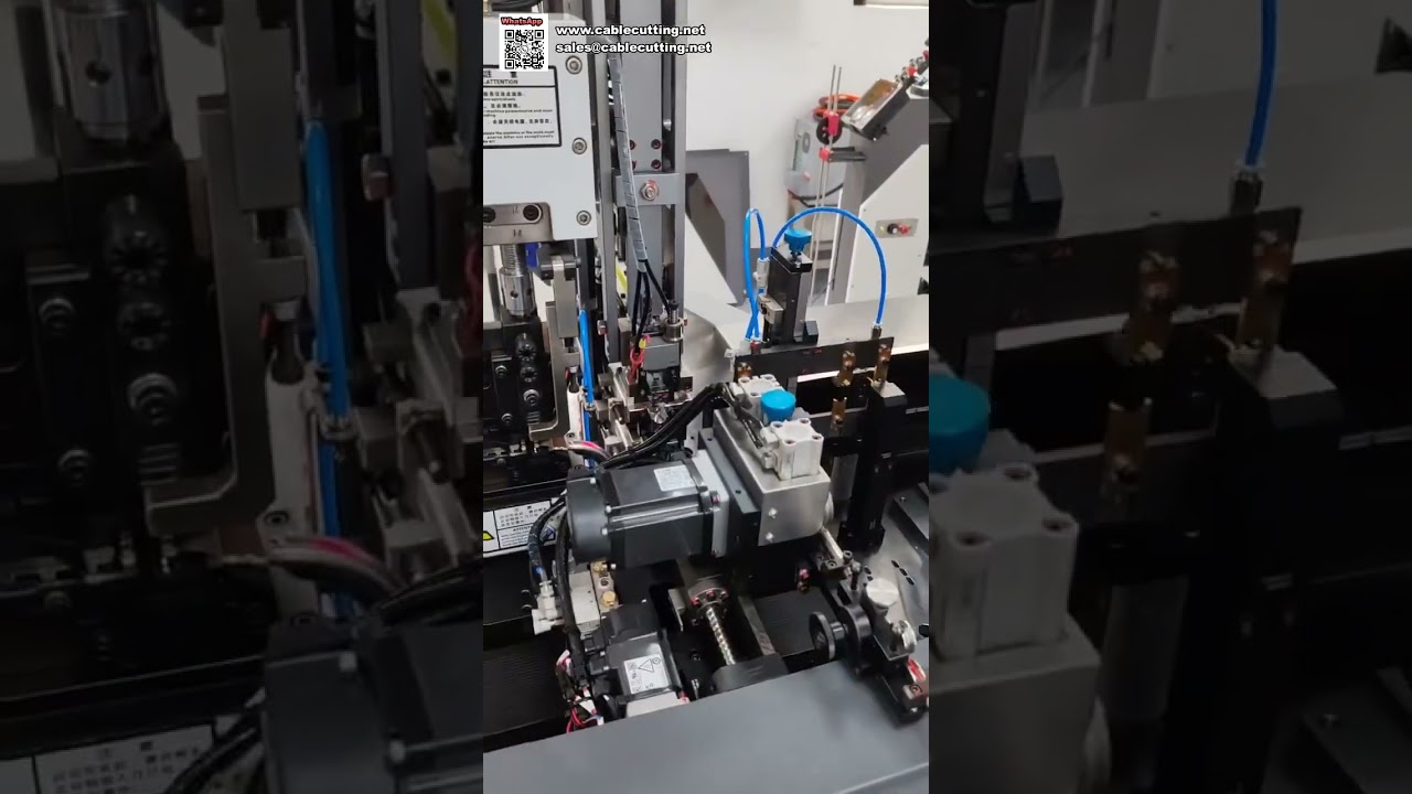 Mesin Crimping Terminal Kepala Ganda & Pemasangan Sumbat Kedap Air Otomatis – Cepat & Presisi