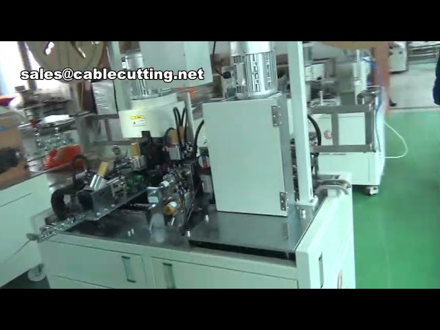 Mesin Crimping Kabel IDC 64 Pin Otomatis untuk Konektor Antena TV & Kabel Pita - Presisi Tinggi