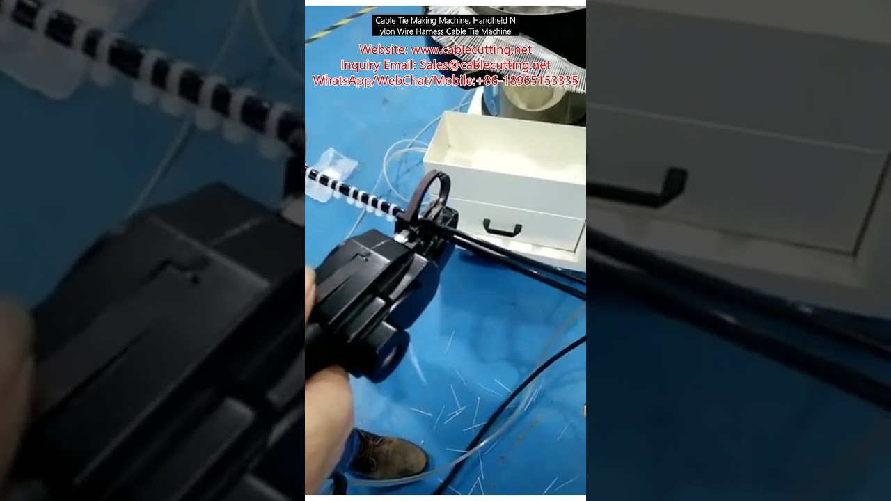 Mesin Cable Tie Handheld: Alat Ikat Kabel Nylon untuk Perakitan Wire Harness