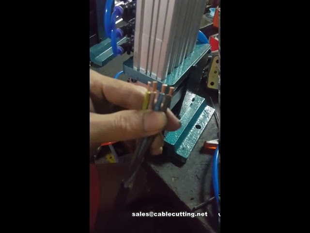 Mesin Pengupas Kabel Pneumatik Otomatis untuk Industri