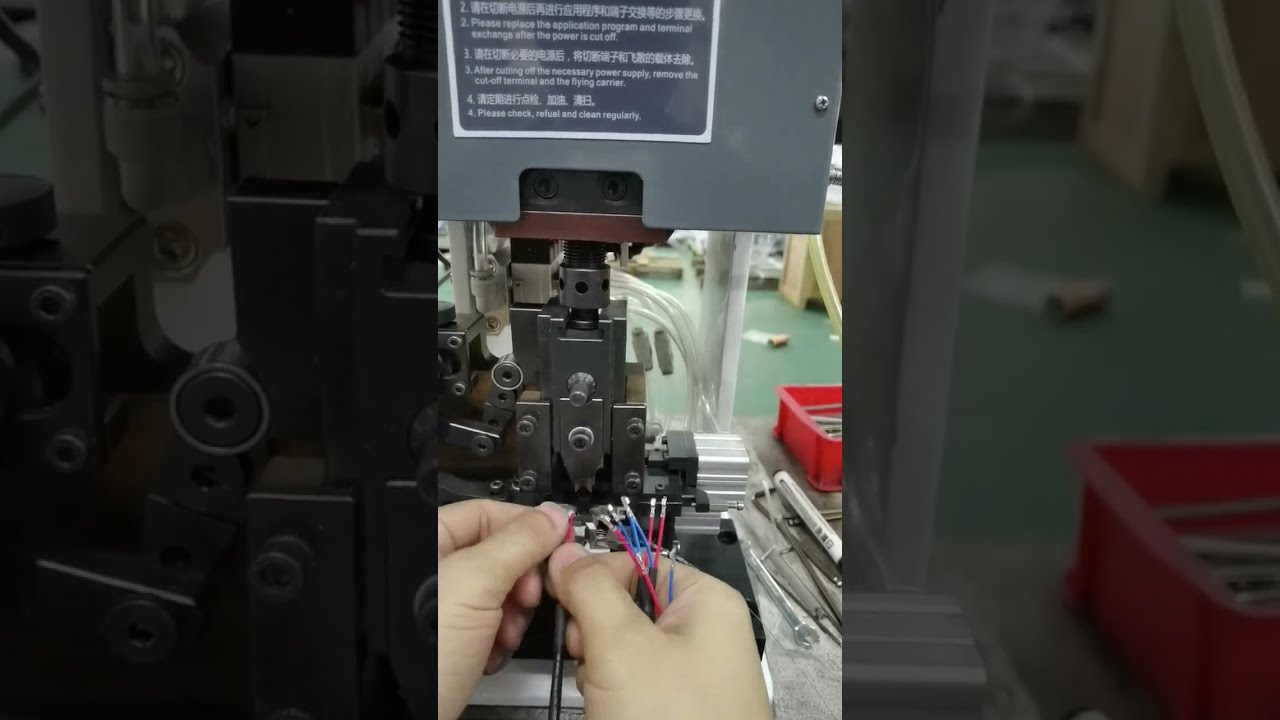 Mesin Stripping dan Crimping Servo: Presisi Tinggi untuk Terminal Kabel #pabrik