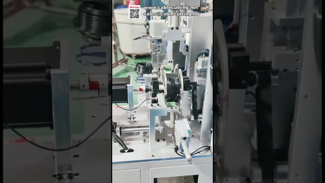 Mesin Otomatis Penghitung Meter, Pemotong, Penggulung, dan Pengikat Kawat – Tingkatkan Efisiensi Produksi