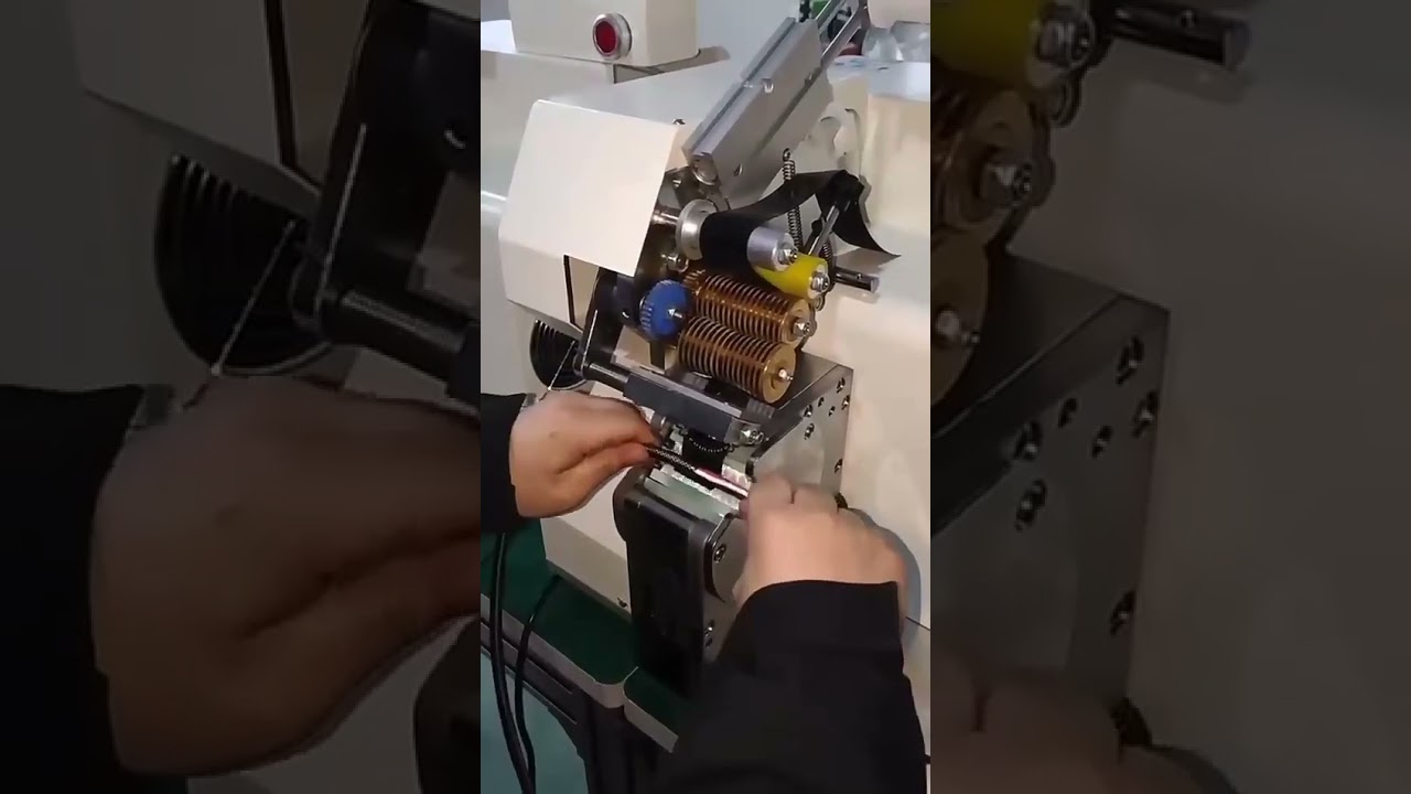 Mesin Pelilit Tape Isolasi & Spot Winding Otomatis untuk Kabel Harness #mesin #otomotif