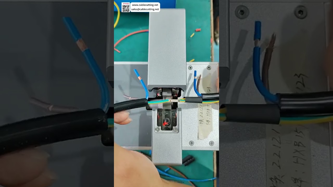 Mesin Las Harness Kabel Ultrasonik dengan Penyambungan Kawat Tembaga Timah 3x2,5mm² yang Sempurna