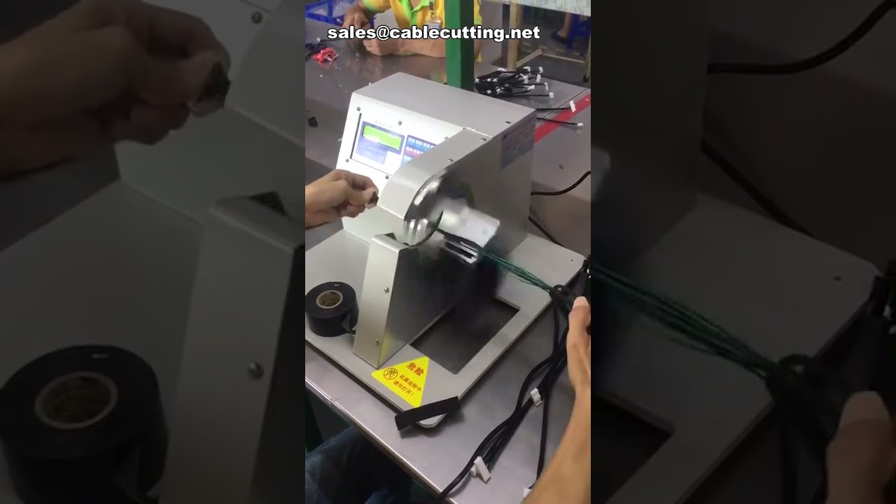Mesin Pembungkus Tape Listrik untuk Melindungi dan Mengikat Wire Harness | Mesin Taping Otomatis