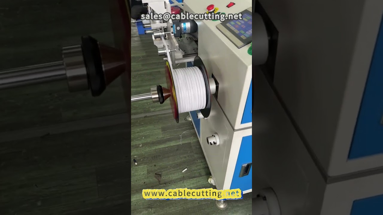 Mesin Gulung Kabel Datar 100 Meter - Alat Pemroses Kawat & Kabel Otomatis