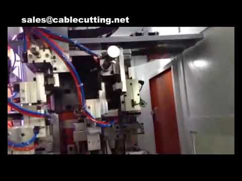 Mesin Crimping Insers Steker Tiga Pin Otomatis