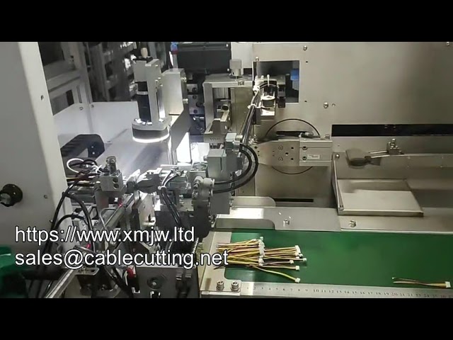 Mesin Full Auto: Pemotong, Pengupas, Crimping, Tinning Kabel & Pemasangan Housing Konektor Otomatis