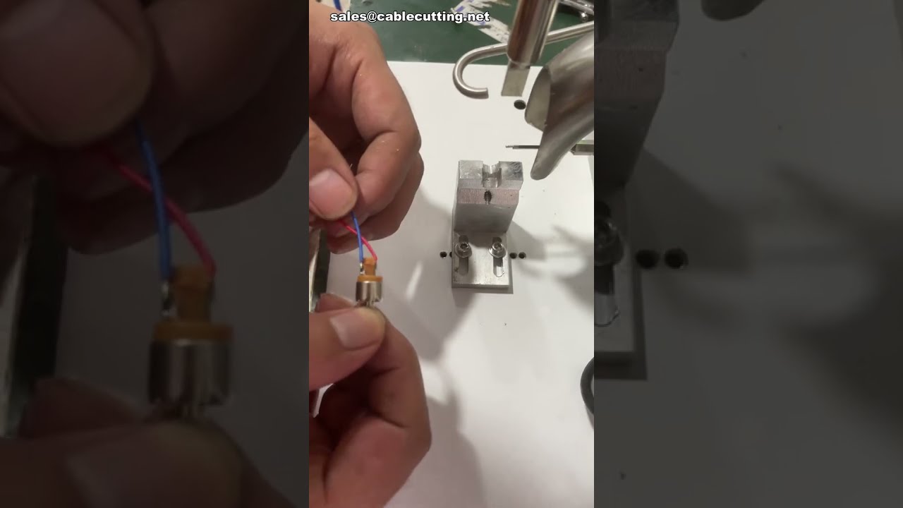 Mesin Solder Konektor Audio Otomatis - Solusi Produksi Pabrik #mesin #pabrik