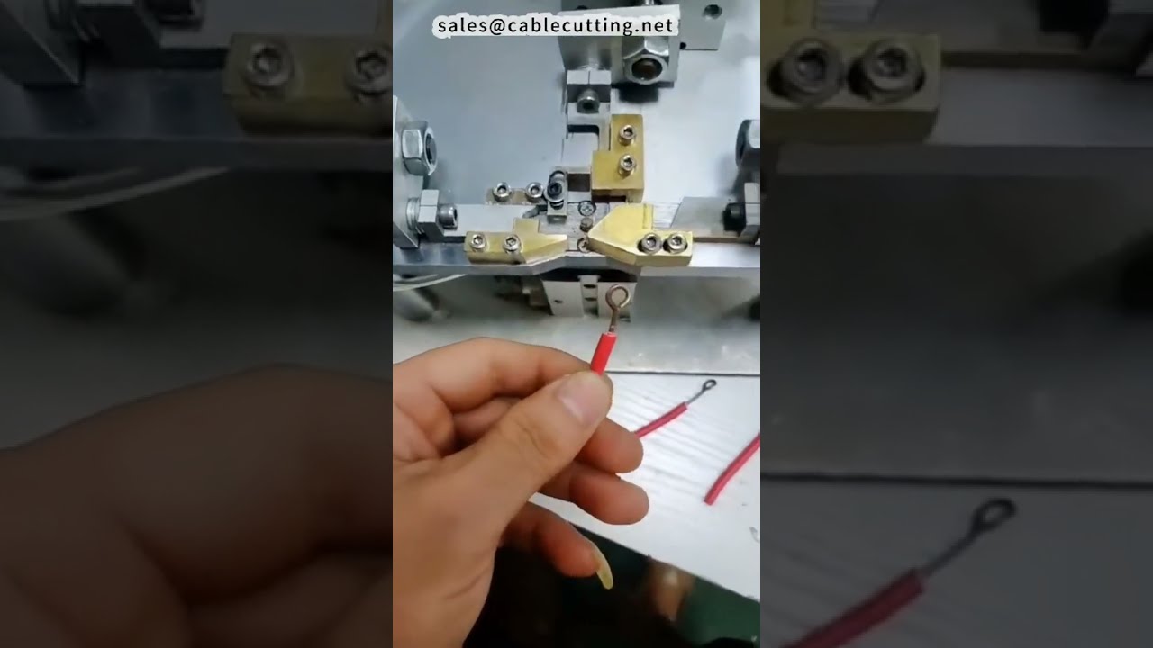 Mesin Tekuk dan Pelilit Kawat Otomatis untuk Produksi Harness | Alat Pabrik #factory #machine