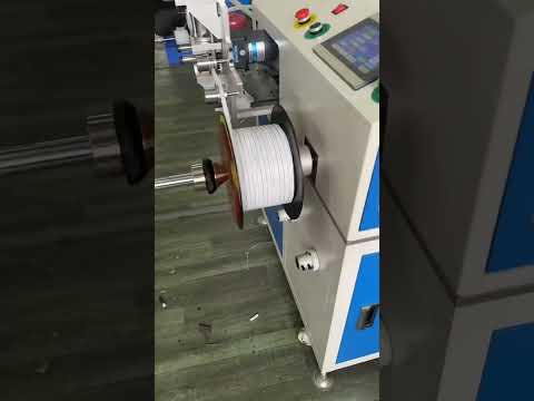 Automatic Meter Counting Traversing Cutting &amp; Wire Coiling Machine for Coaxial Cables #automobile
