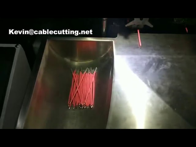 Mesin Stripping & Crimping Kabel Cepat untuk Terminal PCB - Otomatisasi Pemrosesan Kabel