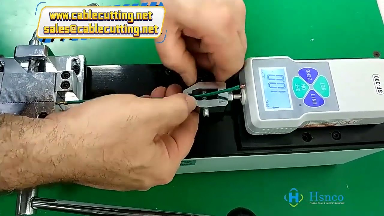 Stand Gaya Manual untuk Uji Tarik Kawat & Crimping Terminal - Alat Uji Plug Pull