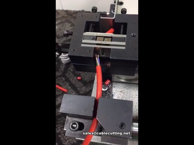 Mesin Pengupas Selubung Kabel Pneumatik - Alat Kupas Jaket Kabel Profesional