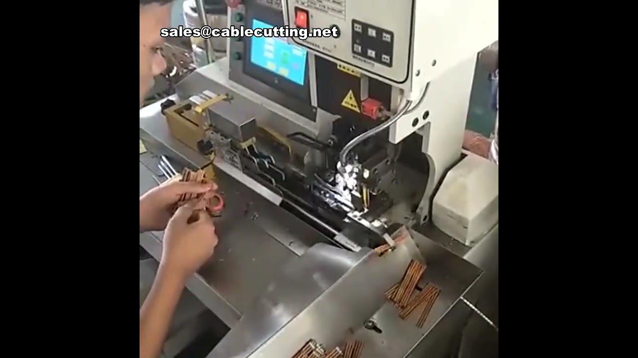 Mesin Crimping Kabel Pita Otomatis - Alat Crimping Terminal untuk Banyak Kabel