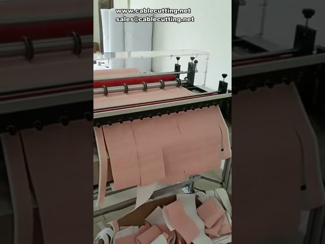 Mesin Potong Kain Non-Woven CNC Otomatis dengan Pisau Udara Presisi untuk Masker