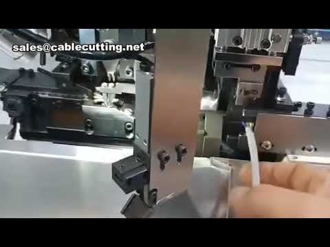 Mesin Stripping dan Crimping Kabel Serbaguna - Crimping Terminal Konektor Kabel Otomatis