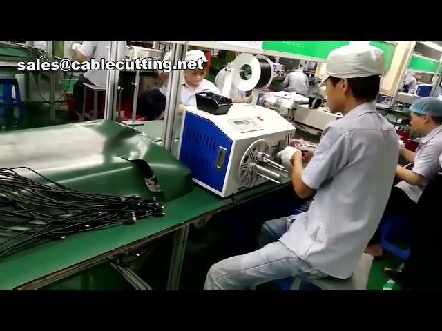 Mesin Gulung dan Ikat Kabel DC, Power Cable, AC/DC Otomatis