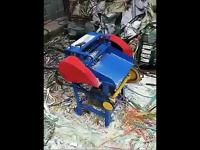 Mesin Pemotong dan Pengupas Kabel Tembaga PVC untuk Daur Ulang Kawat Bekas