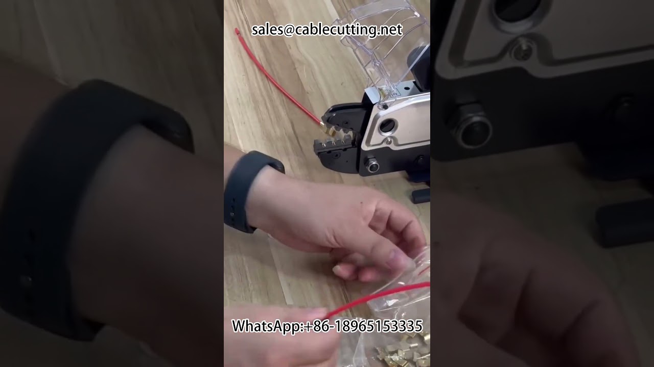 Mesin Crimping Terminal Pneumatik Terbaik #mesincrimping #pengupaskabel #otomotif #diy