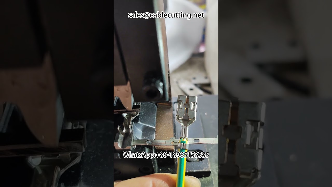 Mesin Moulding Terminal Terbaik untuk Perakitan Wire Harness Mobil | Mesin Stripping Kabel Otomatis