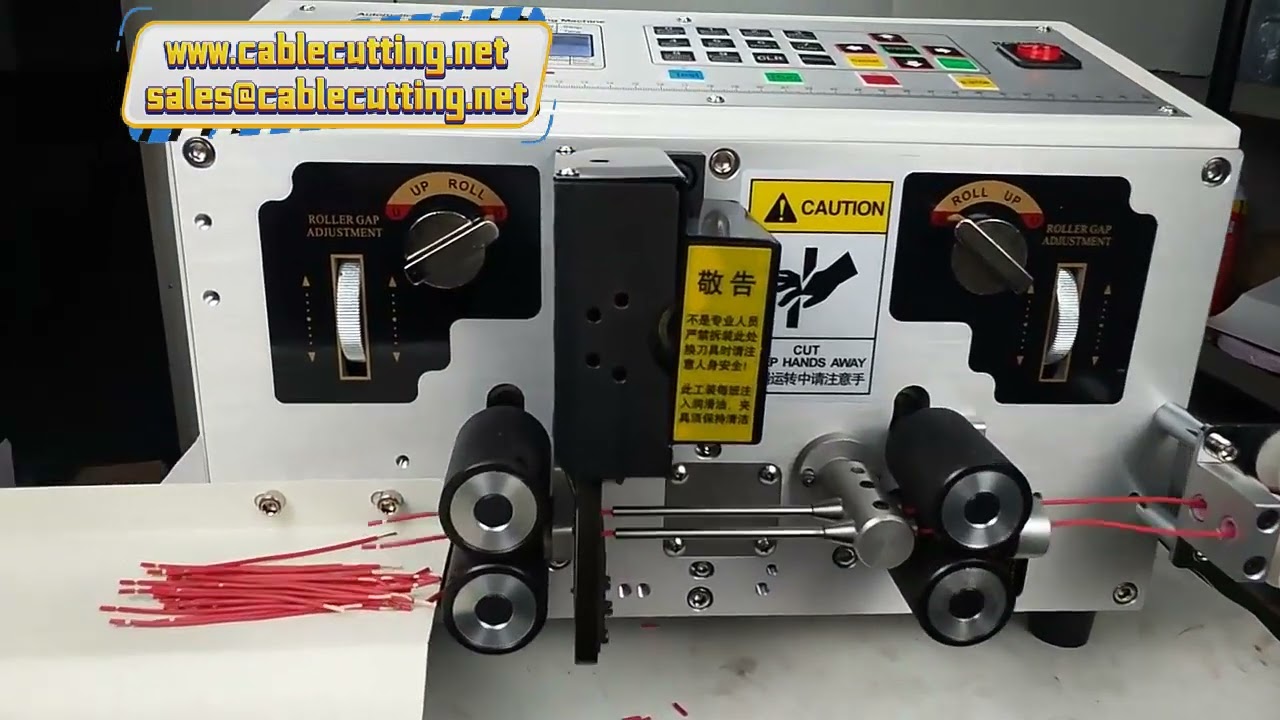 Mesin Pemotong & Pengupas Kabel Otomatis untuk Wire Harness & Kabel Komputer - Maks Diameter 2.5mm² AWG1