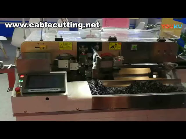 Mesin Pengupas Kabel, Pemotong & Pelapis Timah Otomatis untuk Produksi Efisien