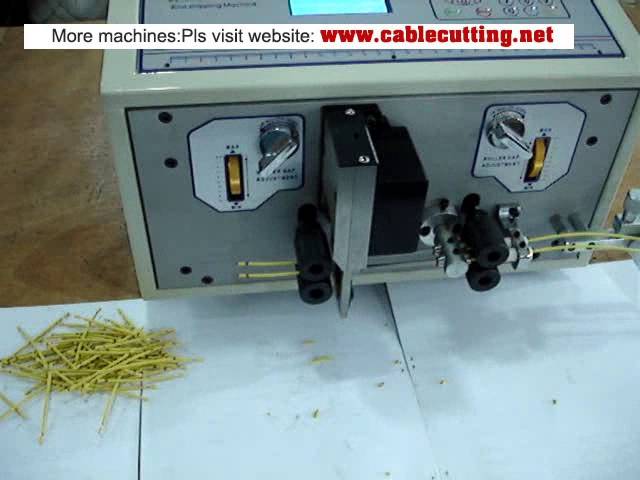 Mesin Pemotong dan Pengupas Kabel Ganda (WPM-09F) untuk Kabel Ganda Halus Pendek 0,1 mm²